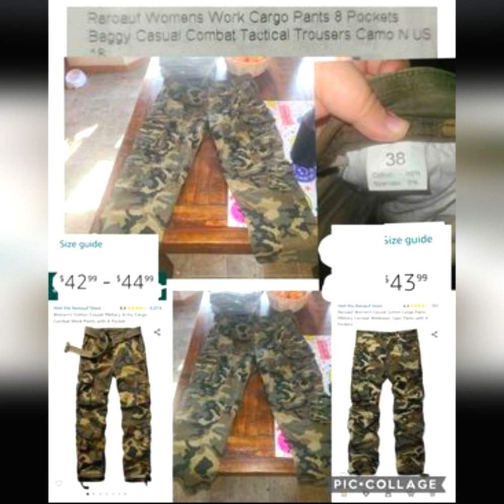 Raroauf women's cargo pants